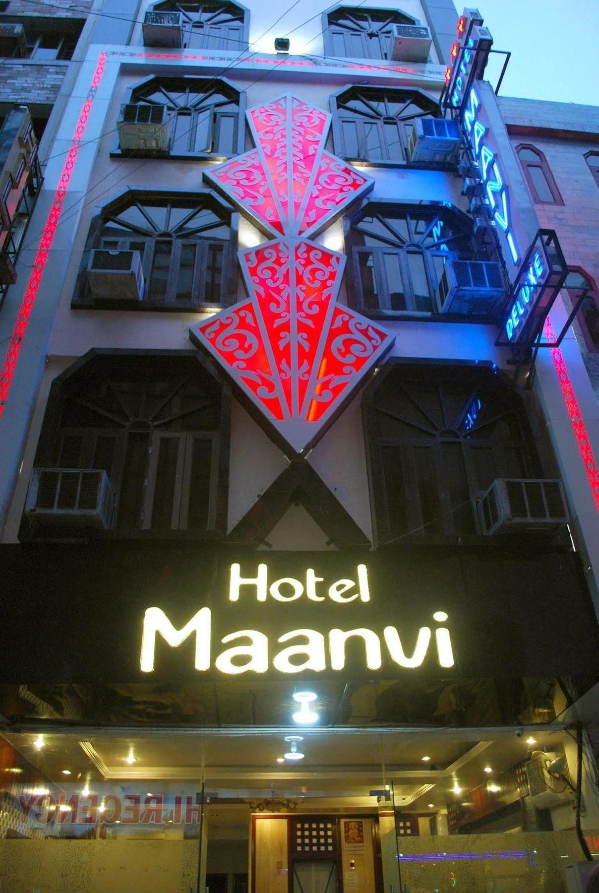 Hotel Maanvi Nova Deli Exterior foto